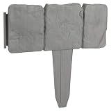Boaby Valla de jardín 10 Piezas DIY Empalme Plegable PP Valla de plástico para jardín Valla de jardín Valla de jardín