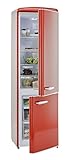 Exquisit Frigorífico Combinado retro RKGC250-70-H-160E rojo