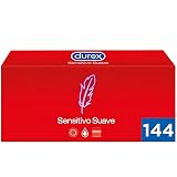 Durex Preservativos Sensitivo Suave para Mayor Sensibilidad - Pack Ahorro 144 condones