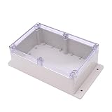 JINchao-caja de conexiones Caja de conexiones de alambre visible ABS, caja de recinto estanco impermeable al agua, IP67 Transparente Caja de seguridad Cajas de plástico Organizador dispositivo de prot