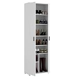 HOMEKIT Armario Multiusos 6 estantes, Blanco, 61x190x35cm