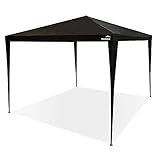 MaxxGarden Gazebo Plegable Cenador 3x3 m Pabellon de Jardin, Impermeable y Pop Up, Color Antracita