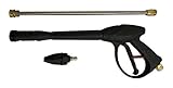 Bricoferr BF103 Pistola + Lanza para hidrolimpiadores de Alta presión Turbo