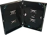 Amaray Multi 4 - Caja para 4 DVD (10 unidades), color negro
