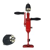 Taladro De Mano,Taladro Manual,Taladro De Pecho Con Manivela Giratoria,Mini Máquina De Roscar Para Madera, Plástico Y Metal, Alcance De Aplicación: 0.8-10 Mm