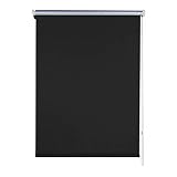 Aufun Estor Opaco Enrollable Estor Térmico sin taladrar para Ventana y Puertas Estor Enrollable Thermo Tela - 60 x 160 cm, Antracita