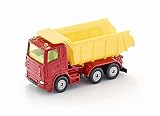 siku 1075, Camión con caja basculante, Metal/Plástico, Rojo/Amarillo, Caja basculante