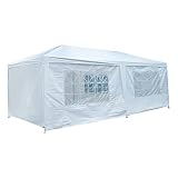 Aktive 53993 - Carpa plegable Aktive Garden polietileno color blanco