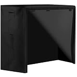 Amagabeli Gran Capacidad 122cm x 61cm x 107cm 600D Oxford Cubierta de Rejilla para Leña Resistente al Agua Funda Estante para Leñeras para Exteriores Protección de Leña Impermeable Funda Protectora