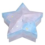 Idena 31468-Caja de Regalo (20 x 19 x 10 cm), diseño de Estrella (31468)