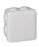 Legrand 92012 Caja de conexiones eléctricas, 80x80x45 mm