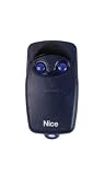 Nice FLO2 - Mando a Distancia para Puerta (2 Botones, 433,92 MHz, código Fijo, sustituye también a los mandos a Distancia FLO1