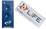Life Dream - Mando a distancia de 3 canales (433,92 MHz, código variable)