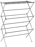 Amazon Basics - Tendedero plegable, cromado