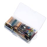 Lechnical 830 Breadboard Set Electrónica Componente Starter DIY Kit con caja de plástico Compatible con Arduino UNO R3 Component Package