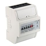 XCSOURCE Kilovatio-Hora Metros Monofásico Metros Energía 100A DE DIN-Rail Power Meter BI104