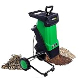 gxfc Trituradora ElCtrica Jardin 2400W, Electricas Biotrituradoras Madera con Un DiMetro Corte MXimo De 1,77 Pulgadas, para Uso CSped Y JardN, ProtecciN contra Sobrecargas