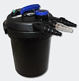 SunSun CPF-180 Filtro presión lámpara UVC 11W estanques hasta 6000L Jardín Koi Peces Jardinería