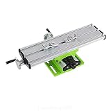 OUBAYLEW Multifunción Fresadora Metal de Mesa, multifunción fresado de trabajo, Superficie de trabajo de 310x90mm