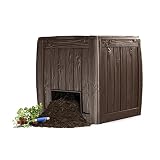 Keter A-1613-1 548584 Compostador, marrón oscuro, 340 L