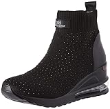 XTI 42948, Botas Cortas al Tobillo Mujer, Negro, 38 EU