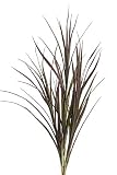 Artplants Set 6 x Carrizo Artificial Myrna en Vara de Ajuste, Espacios semiprotegidos, Verde, 90cm - Carrizo Decorativo/Planta de plástico