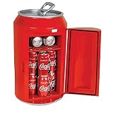 Coca Cola CC12 Nevera eléctrica Unisex, Rojo