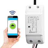 Garage Door Controller Smart WiFi Remote Compatible Abridor de puerta de garaje APLICACIÓN Dispositivo de control Soporte para Alexa Google(eu)