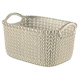 Curver 230009 Rectangular, Blanco Oasis, 22.8x15.3x11.7 cm
