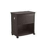 Suncast BMDC 6200 Nevera de Jardàƒ­n Movible, Marfil/Marron, 502 X 813 X 876 Mm
