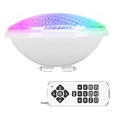 RGBW Luz de Piscina, 40W Luces LED para Piscina PAR56, Iluminación de piscinas con Control Remoto, 12V AC/DC Impermeable IP68 Luces de piscina