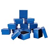 SUPERFINDINGS 24pcs Cajas de Cartón para Joyería Cajas de Regalo de Joyería Cajas de Regalo de Joyería Cuadradas para Pulseras de Boda