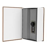 Alvinlite Caja de Almacenamiento Segura para Libros, Caja Fuerte Secreta para Diccionario con Cerradura de combinación de Seguridad, Caja Fuerte Oculta para Libros