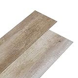 Goliraya Lamas para Suelo de PVC Autoadhesivas Lamas Autoadhesivas para Suelo Madera Deslavada 5,02m² 2mm