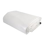 Cogex 82673 - Lona reforzada (160 g, 4 x 5 m), transparente