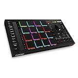 AKAI Professional MPC Studio – Controlador MIDI, caja de ritmos con 16 pads RGB sensibles a la velocidad, software MPC, banda táctil asignable y pantalla LCD