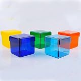 CAJA METACRILATO'DADDO COLORES' (Azul translúcido)