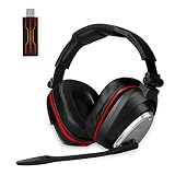 Auricularesn gaming inalámbricos Gaming con Bass 7.1 Surround y Orejeras de metal auriculares con microfono para PS4, Nintendo Switch ,PC