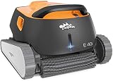 Robot Limpiafondos de Piscina Electrónico - Cubre hasta 12 m - Limpia Fondo,Paredes y Línea de Agua - Incluye App, Bluetooth y WiFi - Accesorios Piscina - Garantía de 2 Años - Dolphin E 40i Maytronics