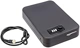 Amazon Basics - Caja fuerte portátil, cerradura de combinación, grande