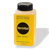 Fermit Fermitol 125 g botella de resina líquida, pegamento sellador, masilla adhesiva para sellar roscas, aceite, gasolina, grasas y espíritus resistente