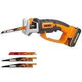 Serrucho Multifunción a batería 20 V 1 Bat 2.0Ah, 2, 1 Cuchi Worx WG894E