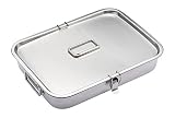 KitchenCraft Home Made Ahumador Casero de Acero Inoxidable 37.5 x 27 x 6.7 cm