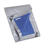 Ribimex PRB25005X08 Pro Lona Reforzada, 5 x 8 m, 250 g, Multicolor