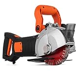 Mophorn K1331 Máquina Ranuradora de Corte para Pared 42 mm 4800W Máquina Eléctrica de Cazadora de Pared