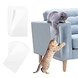 12 PCS Protector de Muebles Gatos Protector Anti-Arañazos de Puertas Arañazos de Gato Protector para Muebles Sofá Pared Puerta Alfombra