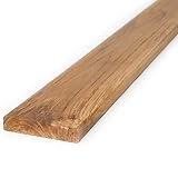 Tablones de terraza de madera de teca, de BioMaderas; anchura 95 mm, grosor 19 mm