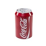 Coca-Cola Mini Nevera Cool Can 10 en Lata óptica para Enfriar y Calentar Bebidas y Alimentos, 12/230V - 9 L, Rojo