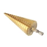 Broca Escalonada Hss Alta Velocidad Broca Cónica Hexagonal Broca Para La Perforación De Precisión De Chapa Metálica 4-32Mm / 4-20Mm / 4-12Mm / 3-12Mm (4-32Mm)