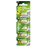 GP Batteries 23A - Pila alcalino de 12 V, (paquete de 5 unidades)
